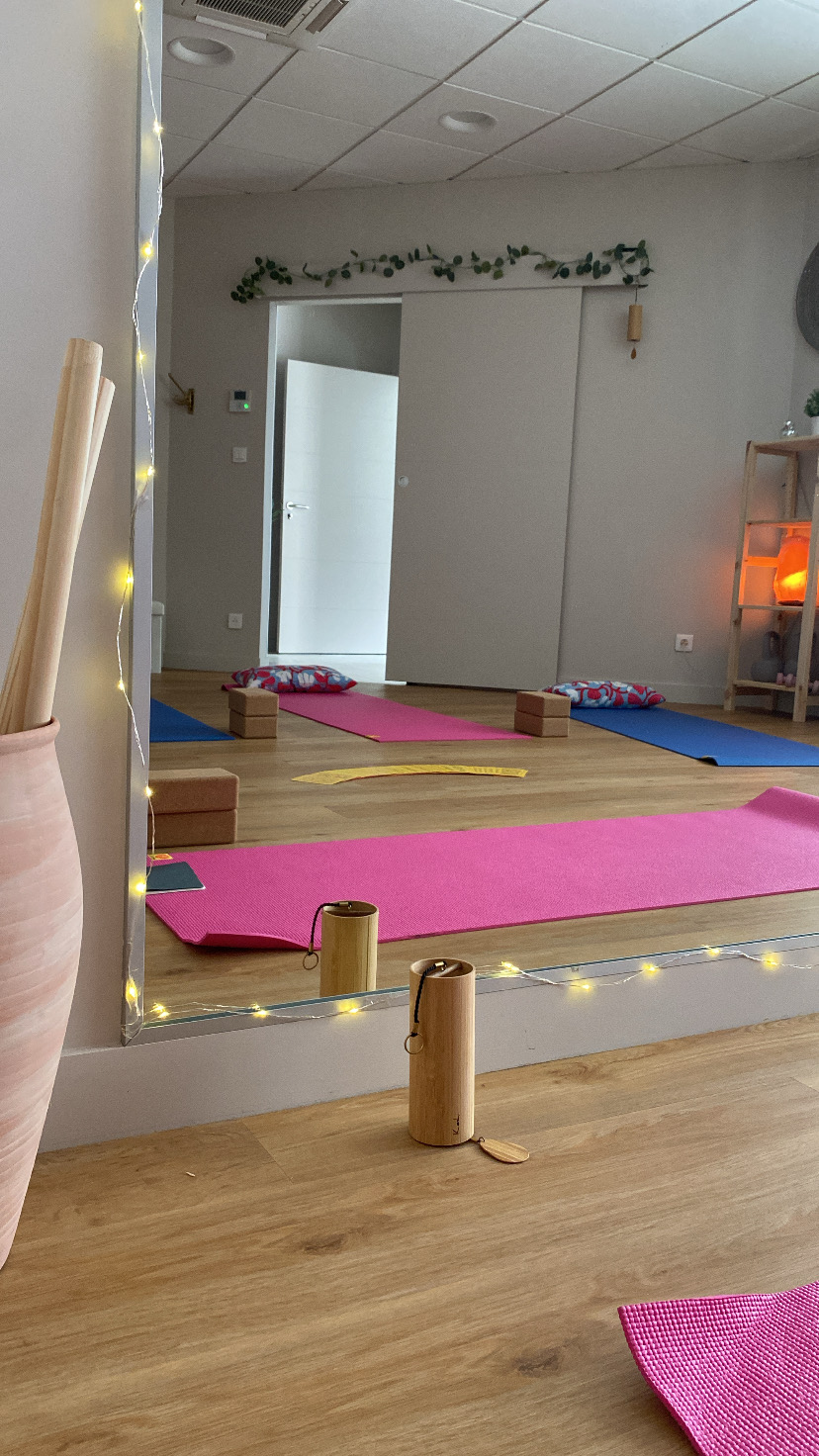 Tapis installés au Cocon